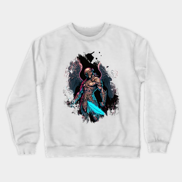 The greatest Spartan warrior Crewneck Sweatshirt by YM Art